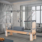 3 in 1 Oak Cadillac Pilates Reformer Machine