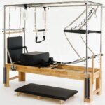 3 in 1 Oak Wood Pilates Cadillac Bed High Quality