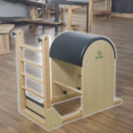 White Maple 5-Set Adjustable Pilates Reformer Ladder Barrel