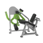 Sitting Plated Leg Extension Leg Curl Combo Machine