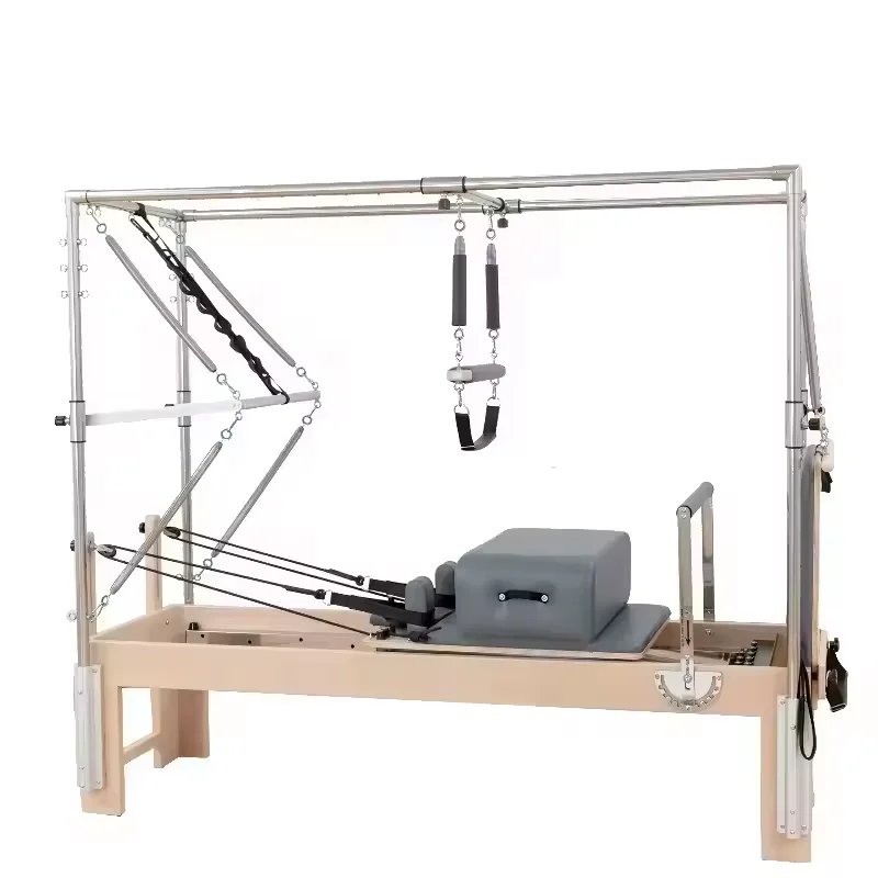 Premium solid-wood Pilates equipment crafted in our workshop