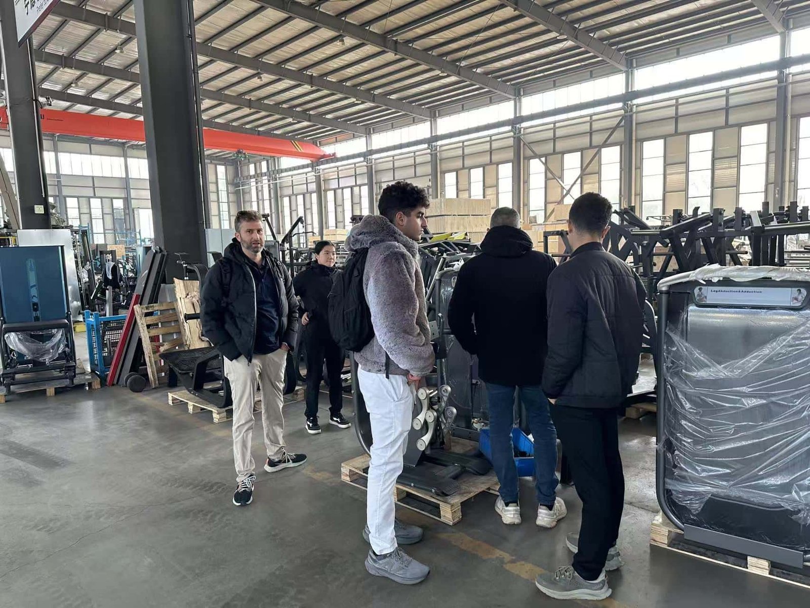 Customer factory inspection