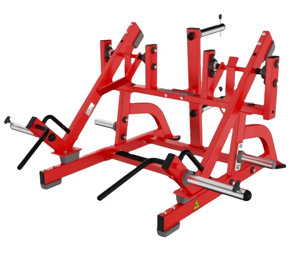 Commercial 304 Stainless Steel Squat Machine with Dip Attachment for Gyms