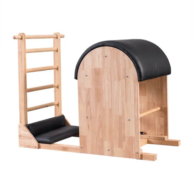 Pilates Ladder Barrel with Ergonomic Spinal Health Design Maple Wood Yoga Studio Equipment