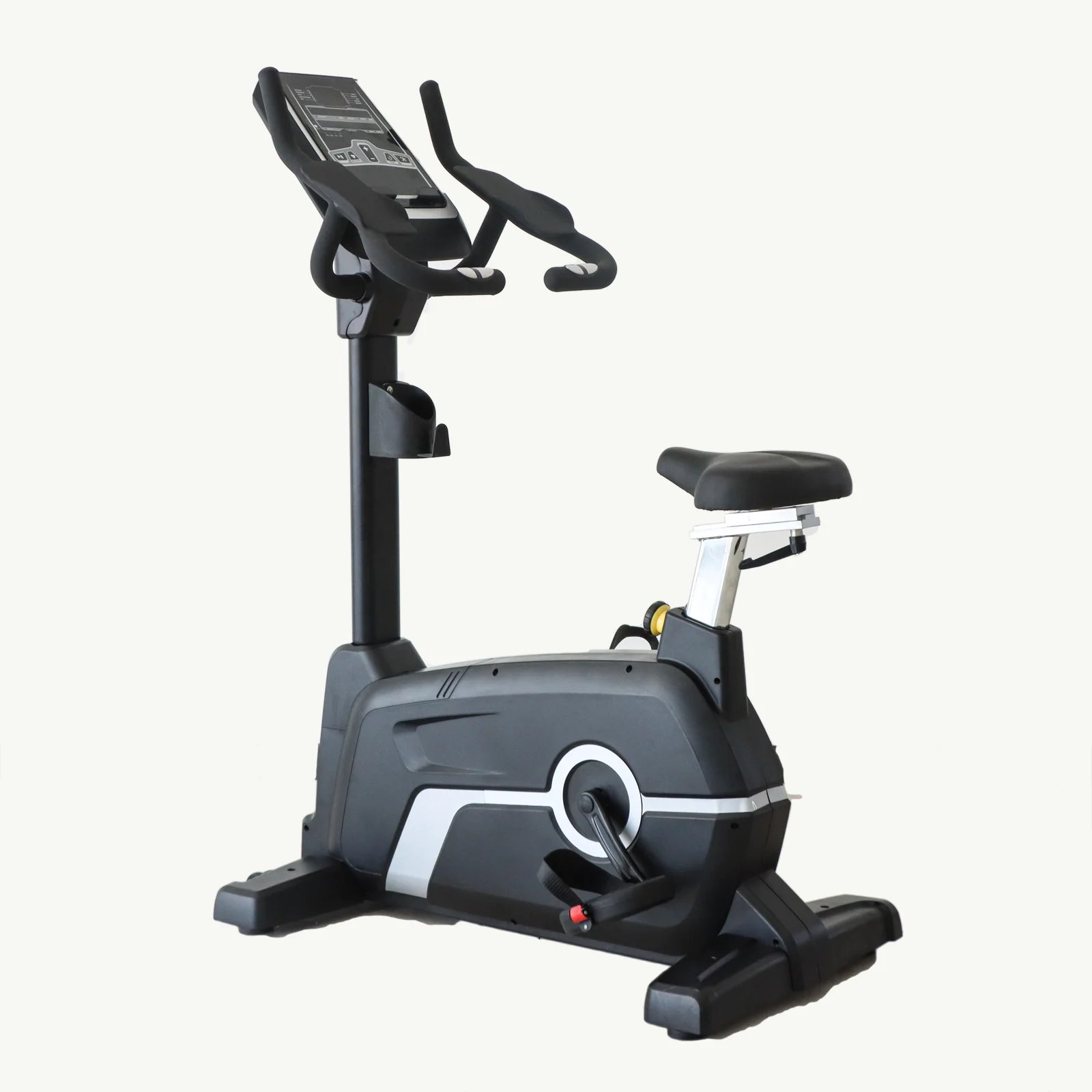 Upright Exercise Bike Vertical Magnetic Control for Commercial Gym Cardio Training