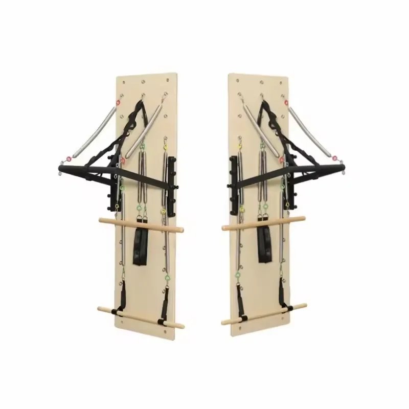 Wall Mounted Pilates Reformer Springboard with Space-Saving Design for Studio & Home Workouts