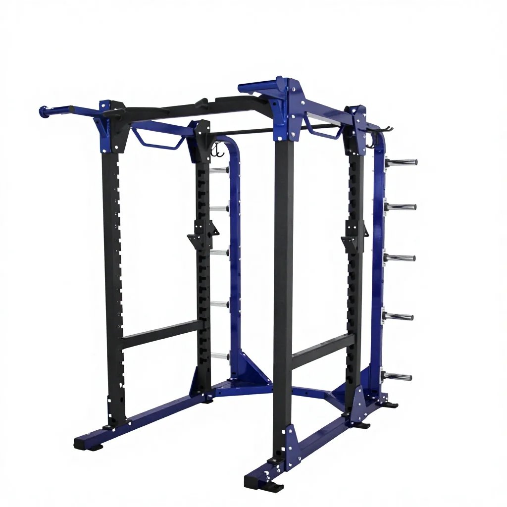 HD Elite Steel Outdoor Fitness Half Rack - Heavy-Duty Strength Training for Commercial Gyms CE ISO
