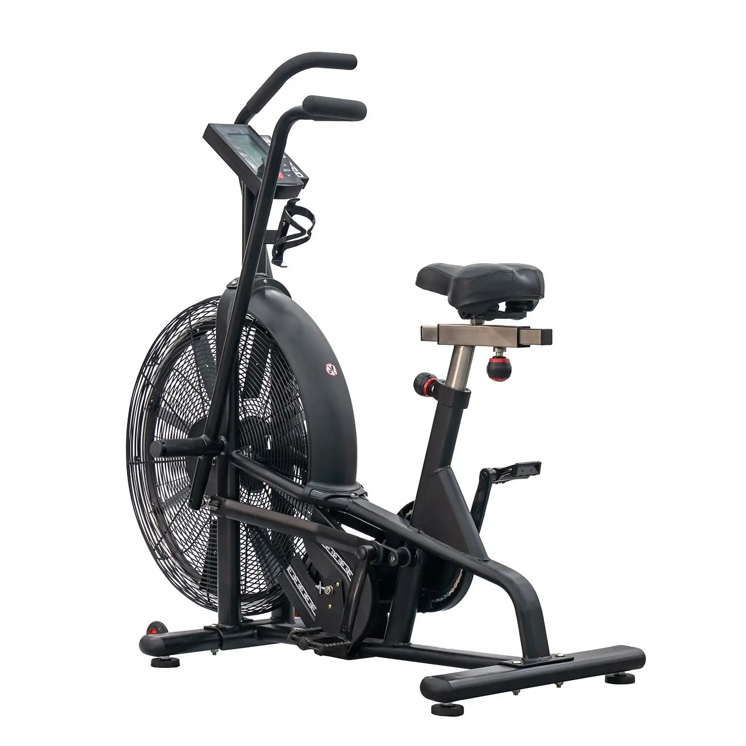Commercial Gym Fan Resistance Steel Bike with Custom Logo for Cardio Training 1400x780x1340mm