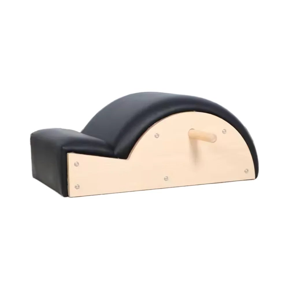 Pilates Spine Corrector with Maple Wood Handle for Posture Correction and Core Strength