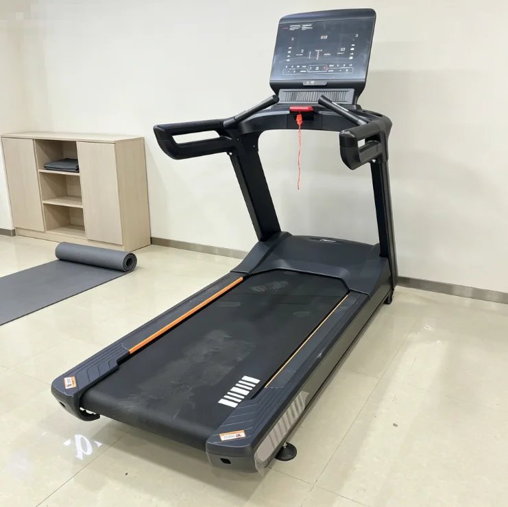 Commercial Treadmill with LED Screen & Shock Absorption for Gyms and Hotels