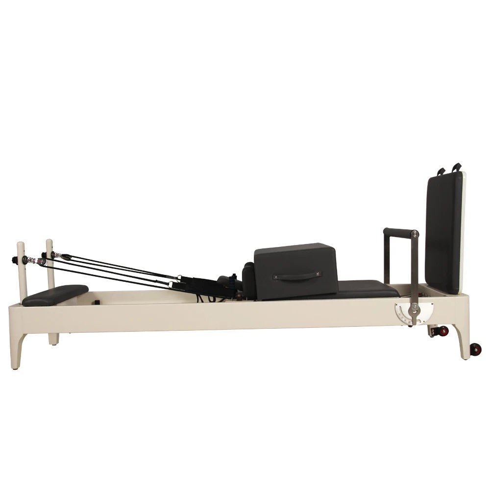 Pilates Reformer 5-Piece Set with 220kg Capacity for Core Strength Training and Yoga