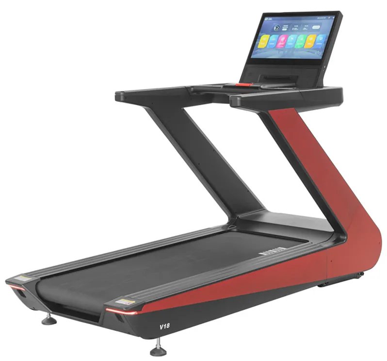 Commercial Treadmill with Wide Runway & Shock Absorption for Gym Fitness Centers