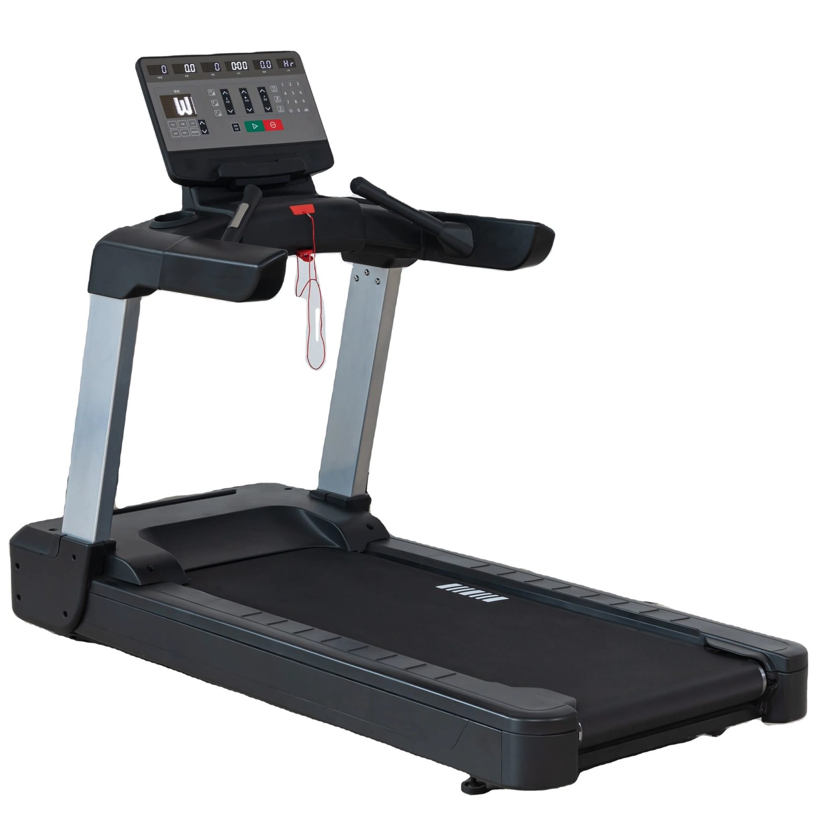 Home Use Treadmill with 12 Preset Programs 0.8-16km/h Shock Absorption Running Machine