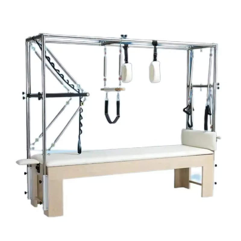 Gym Fitness Cadillac Pilates Reformer with Silent Slide Technology for Studio Use