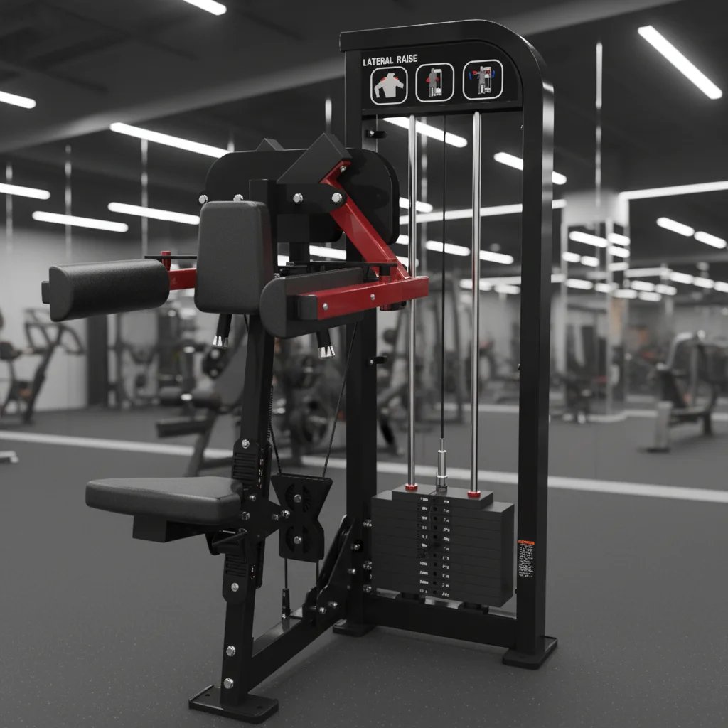 Commercial-Grade Adjustable Shoulder & Chest Trainer with 10-150kg Resistance for Gyms