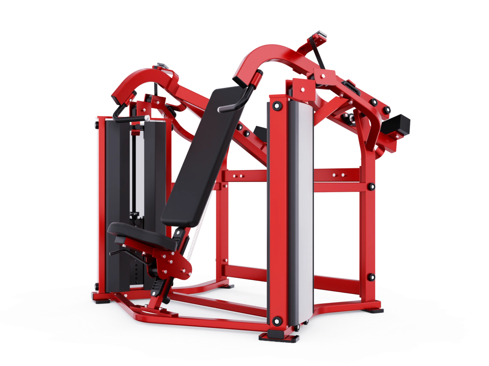 Commercial Seated Shoulder Press Machine with 339kg Weight Stack for Gym Strength Training