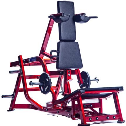 V Squat Machine 200kg Capacity Commercial Gym Heavy-Duty Steel Strength Equipment