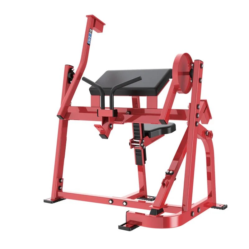 Seated Bicep Curl Machine - Commercial Gym Strength Training Equipment for Muscle Isolation