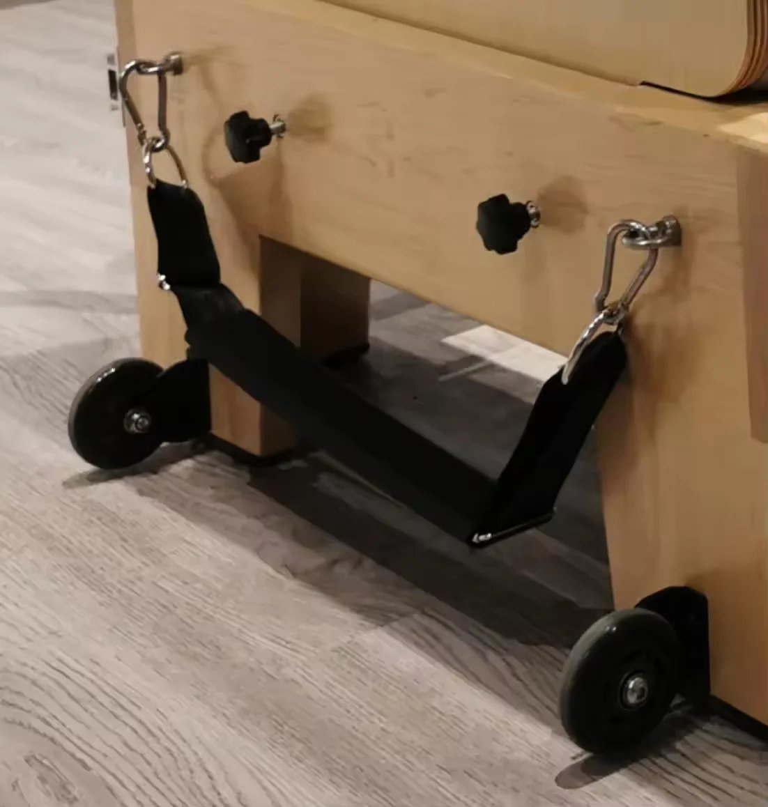 Pilates Reformer Machine Oak Wood 3-in-1 for Home Studio with Custom Logo