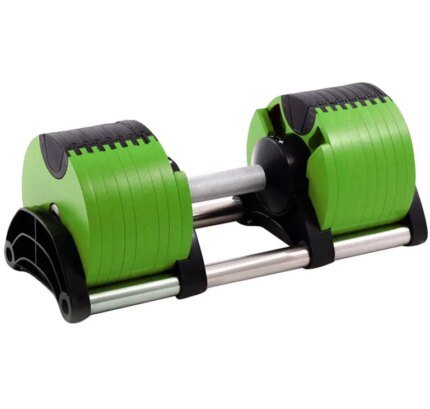 40KG 90LB Adjustable Electroplated Dumbbell Set with Rack for Home & Commercial Gym Strength Training