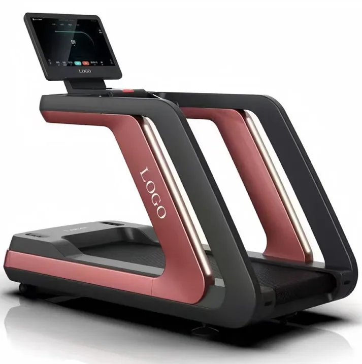 3HP Electric Treadmill with Shock Absorption System for Commercial Gym and Home Use