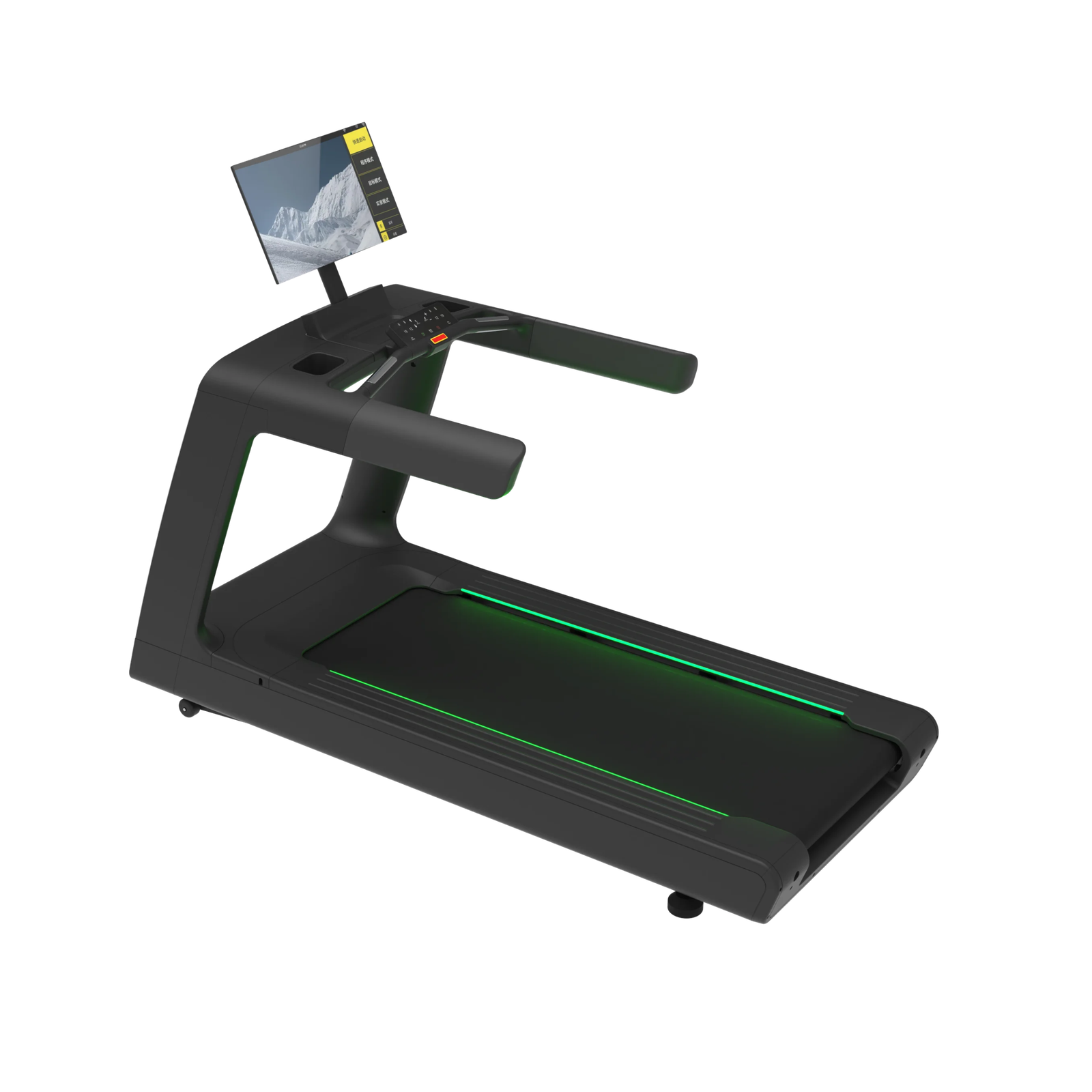 Commercial Electric Treadmill with LCD Projection High Load for Gyms