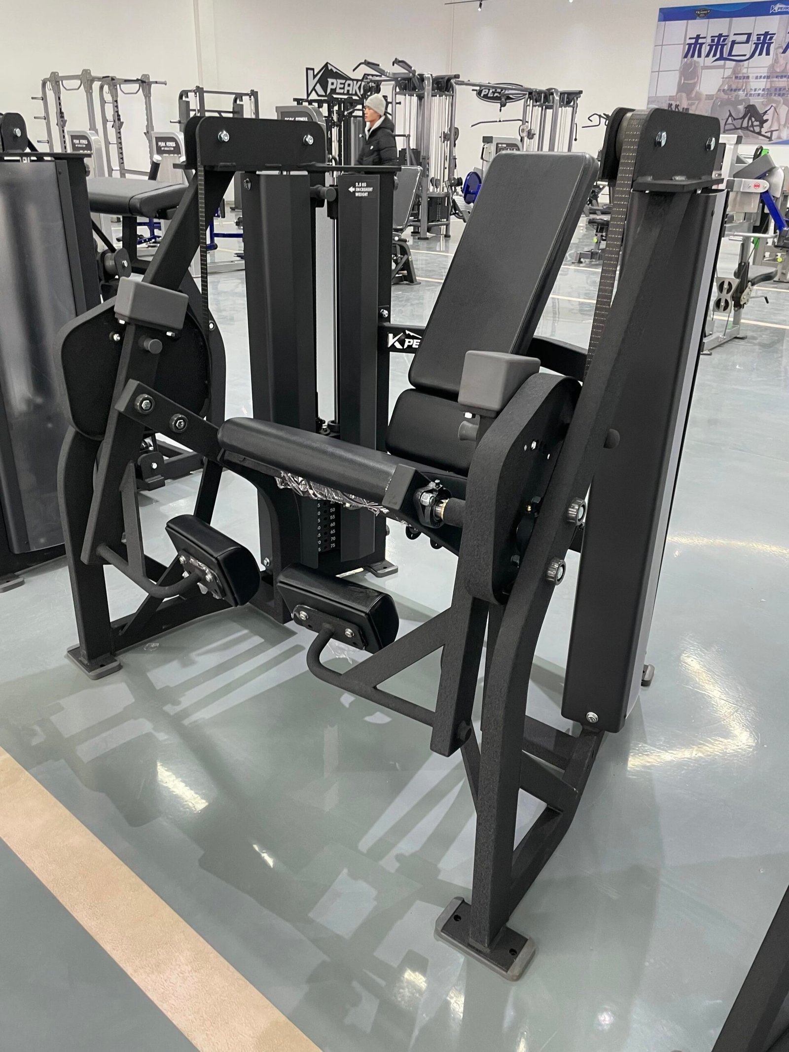 MTS-Leg Extension Machine Commercial Gym Equipment with Durable Steel Frame for Intense Workouts