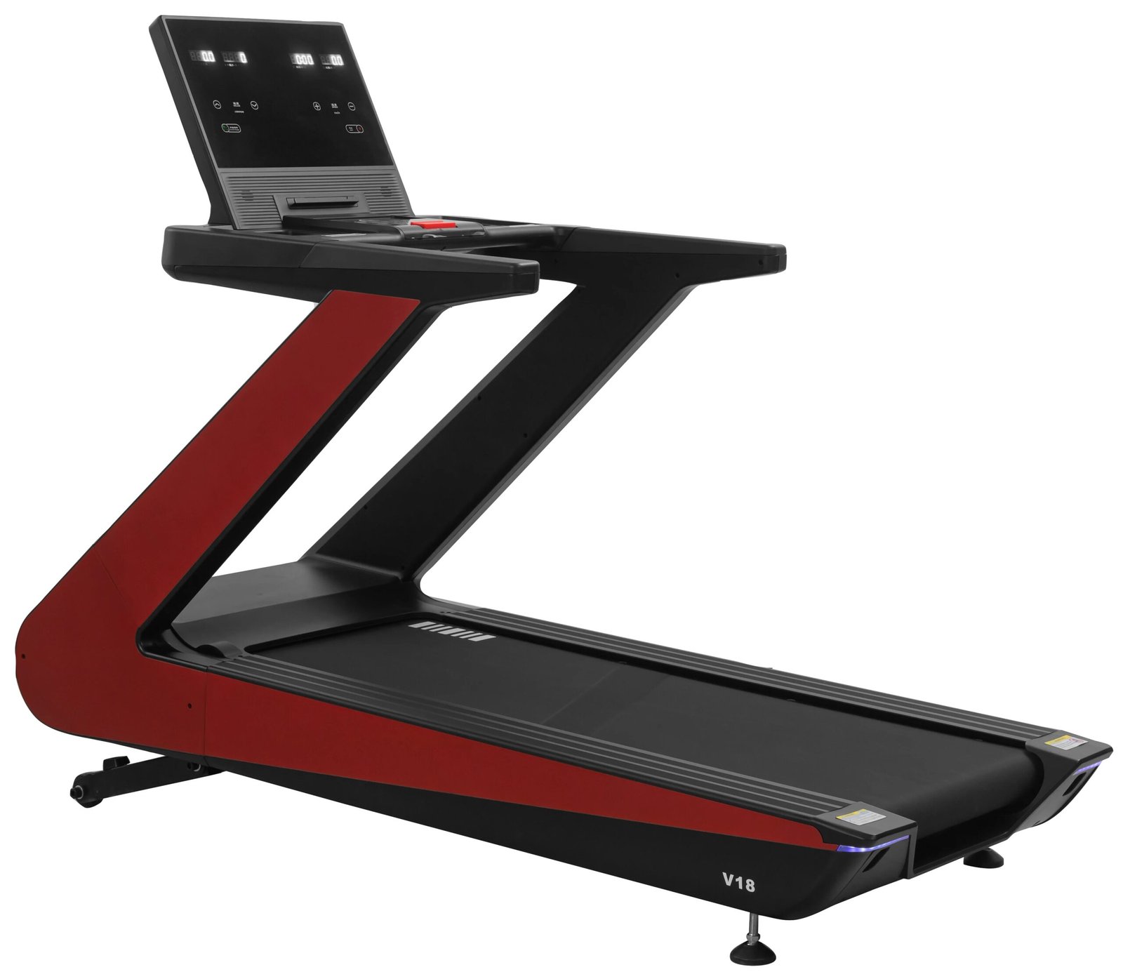 Commercial Heavy Duty Treadmill with 15-inch Touch Screen for Gym Cardio Training