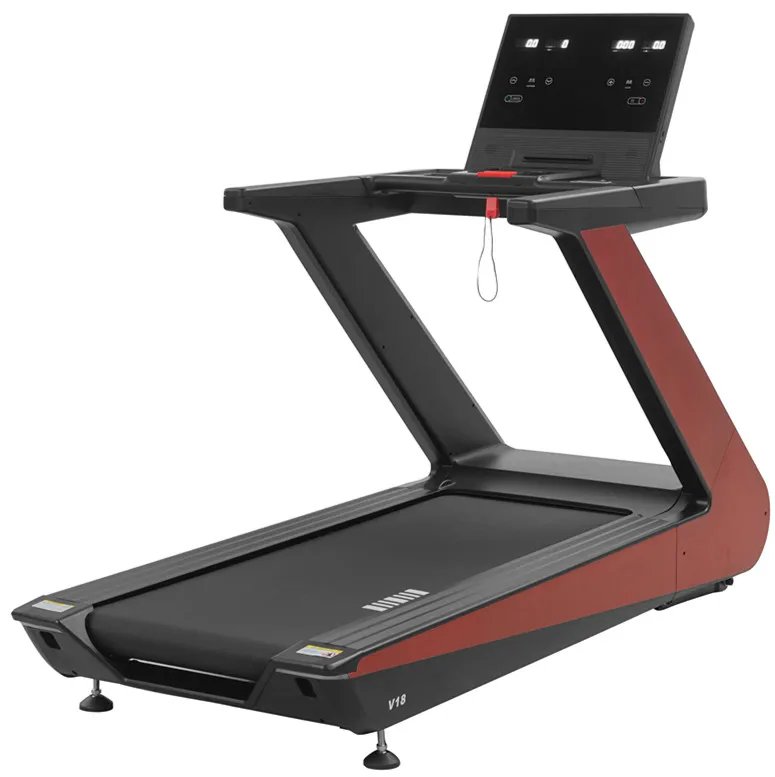 JS 2026 Commercial Treadmill 23.8" LED Auto Incline for Gym Centers 2026