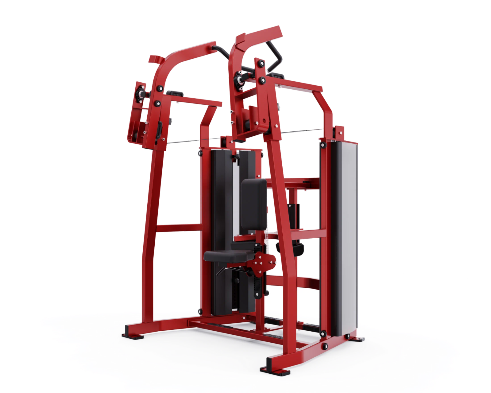 Heavy Duty Iso-Lateral Front Pulldown Machine Commercial Grade for Bodybuilding Gyms