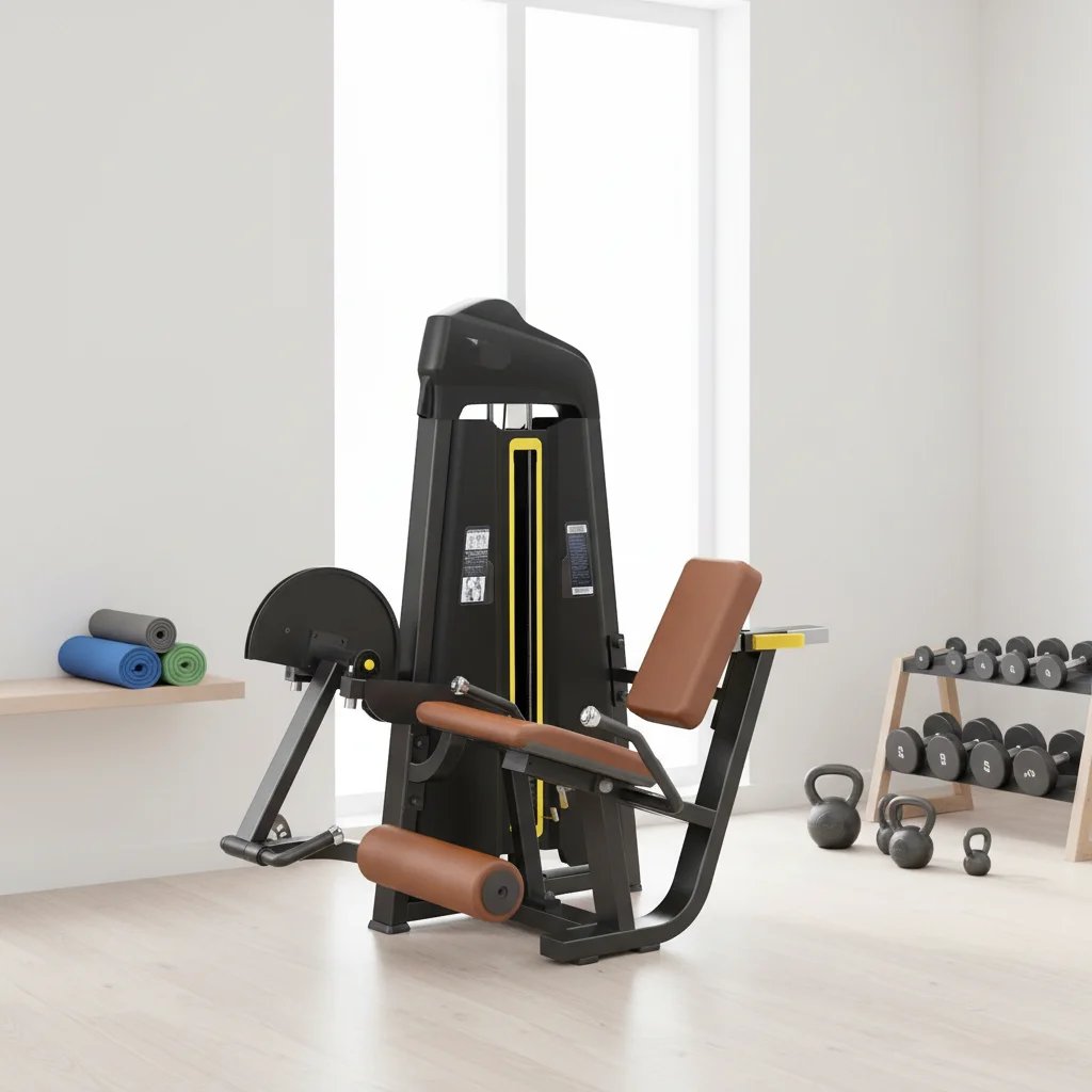 Commercial Leg Extension Machine 70kg Adjustable Steel for Gym Strength Training