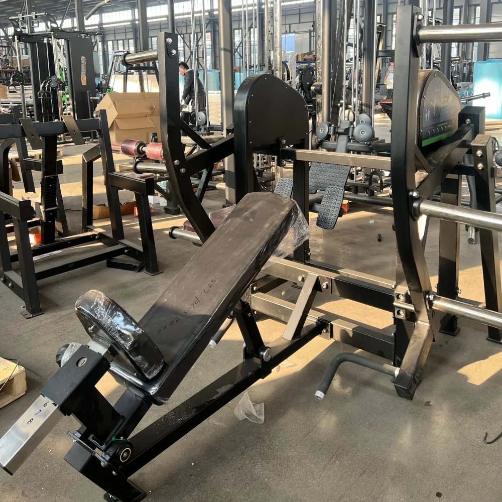 Plated Loaded Low Row Machine with Dual-Function Design for Commercial Gym Strength Training
