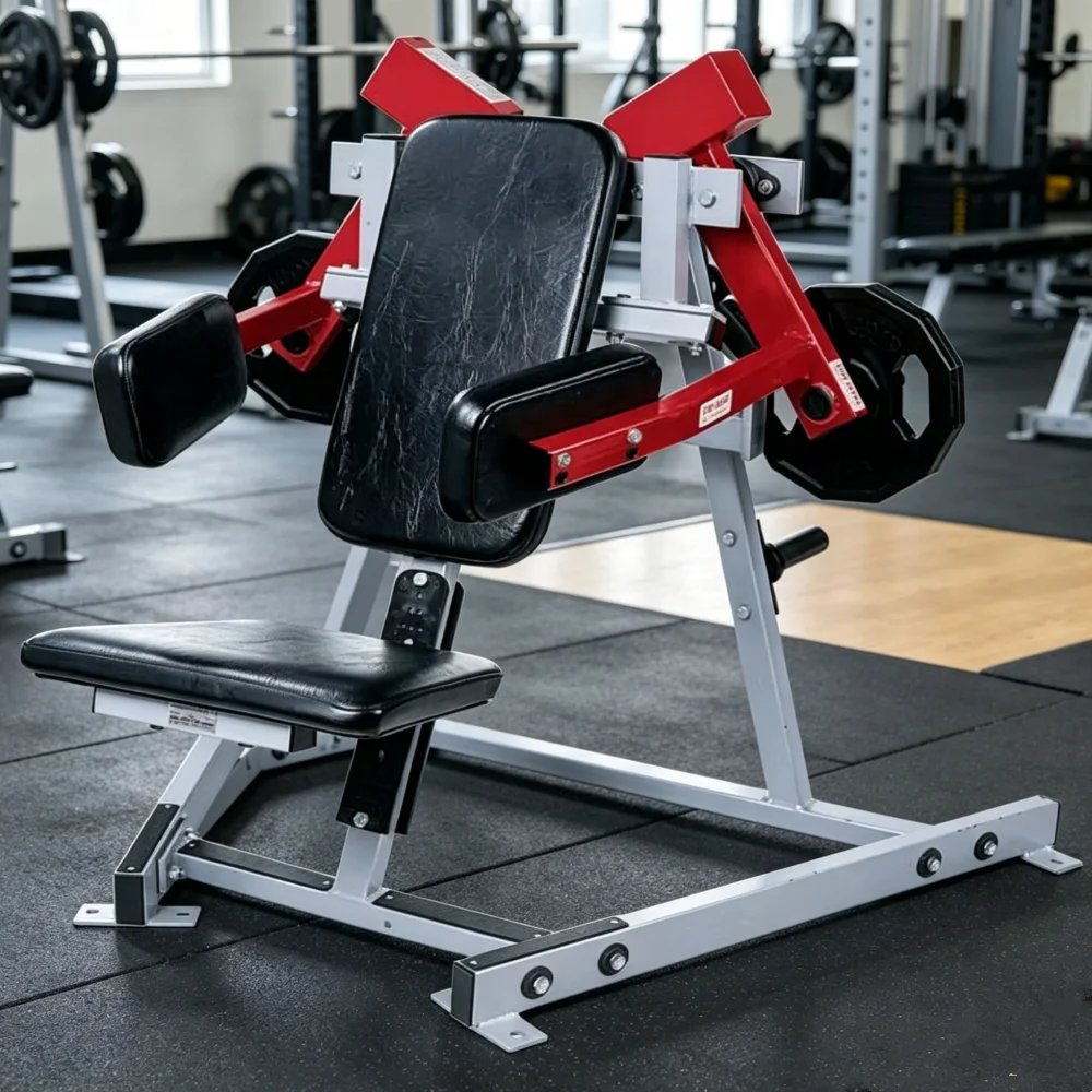 Gym Strength Training Shoulder Exerciser Standing Plate Loaded Lateral Raise Machine for Commercial Gyms