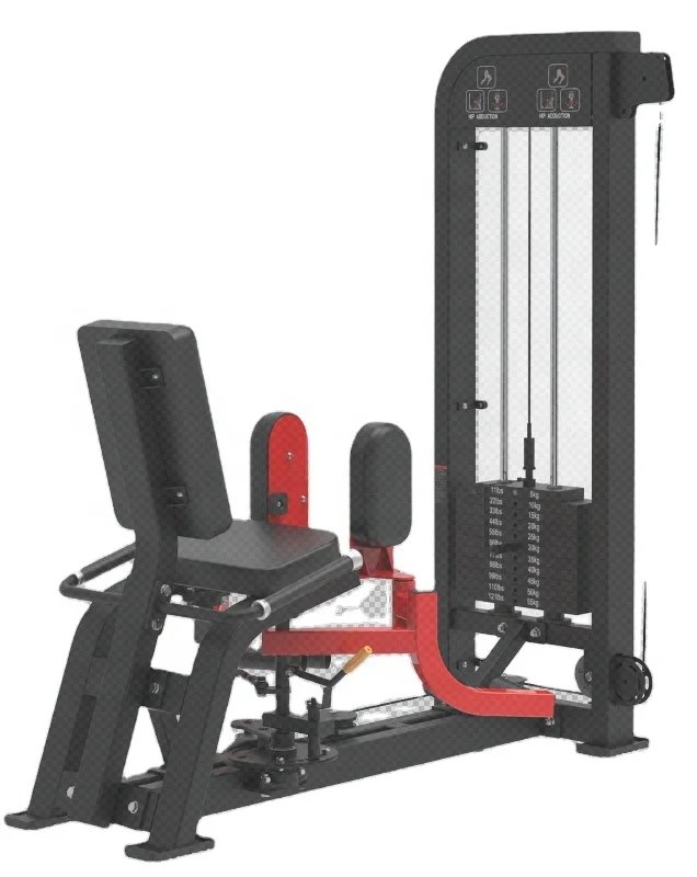 Adjustable Steel Chest Abductor/Adductor Machine 138kg Weight Stack for Strength Training