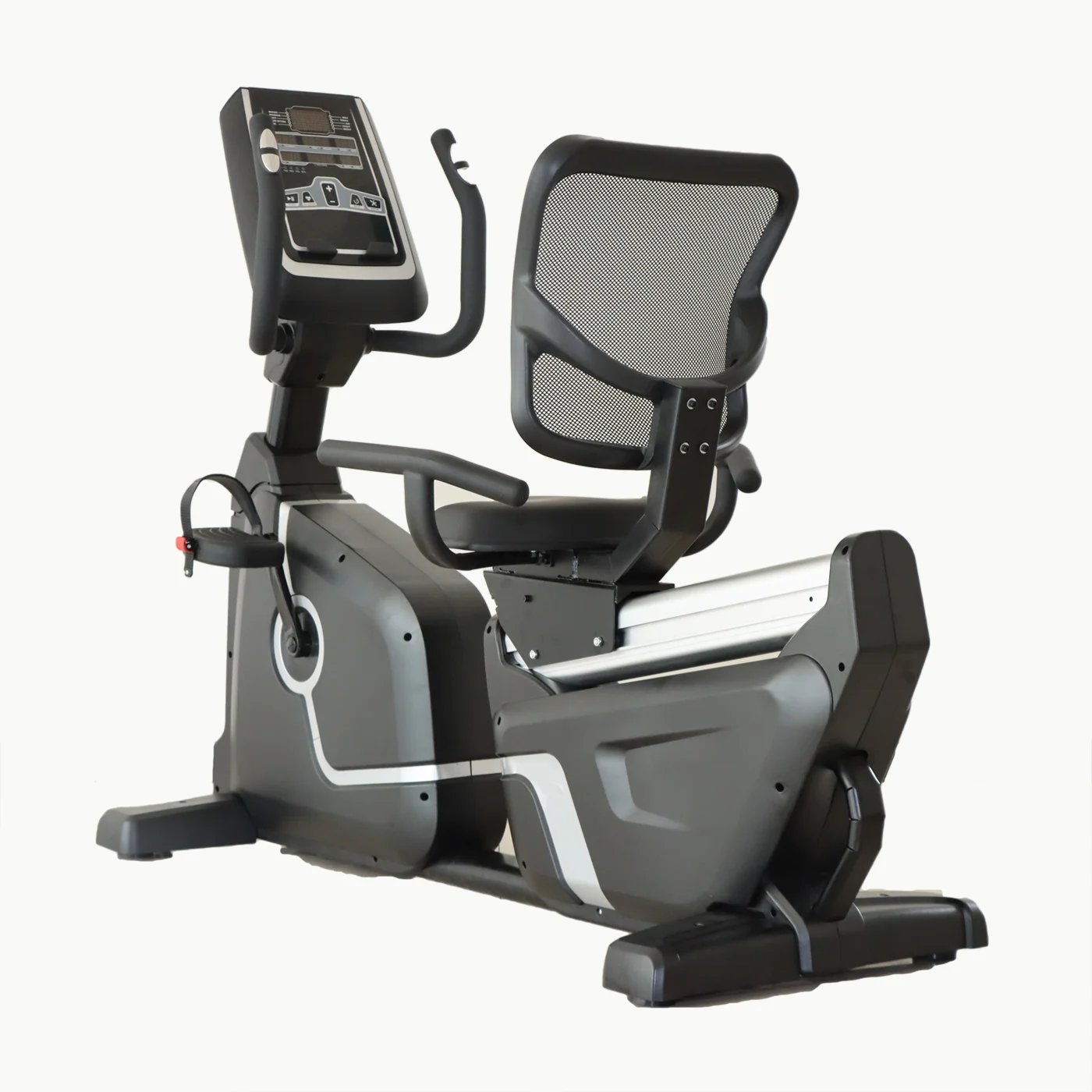 Magnetic Resistance Recumbent Spinning Bike for Silent Home & Commercial Cardio Workouts