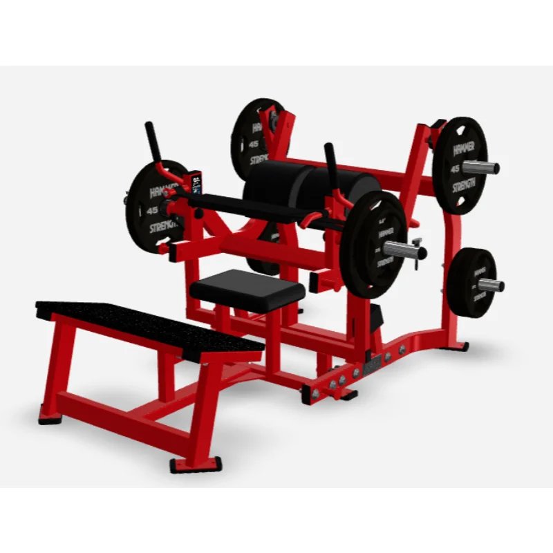 Hummer Commercial Steel Hip Thrust Bridge Machine with 1500kg Weight Capacity for Gyms