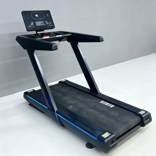 Commercial Electric Treadmill with 3.5HP Motor LED Screen Heart Rate Monitoring for Gyms