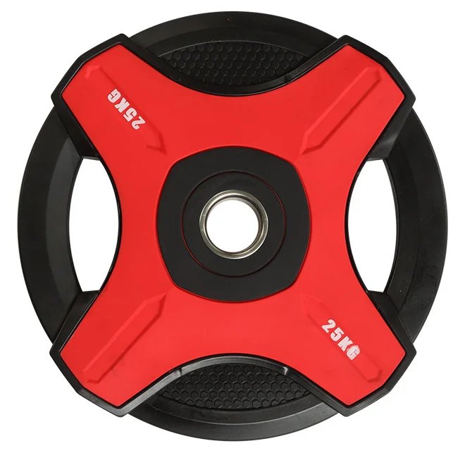 PU Bumper Plates 2.5-25kg Eco-Friendly Shock-Absorbent for Commercial Gym Strength Training - Image 3