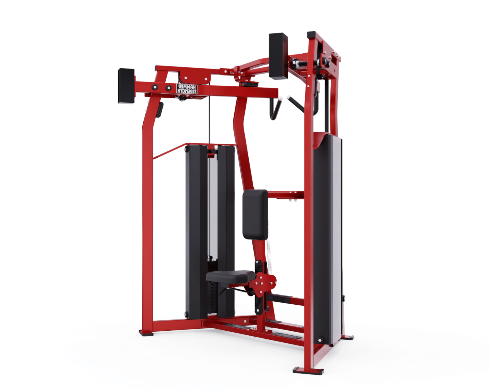 Iso-Lateral High Row Machine for Back Strength Training – 300kg Capacity Commercial Gym Equipment