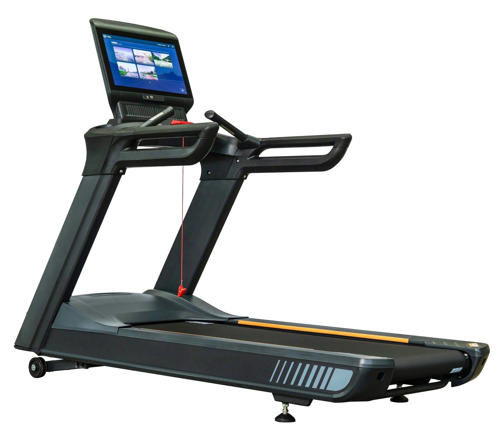 Commercial Gym Treadmill with 3.0 HP AC Motor for Heavy-Duty Cardio Training