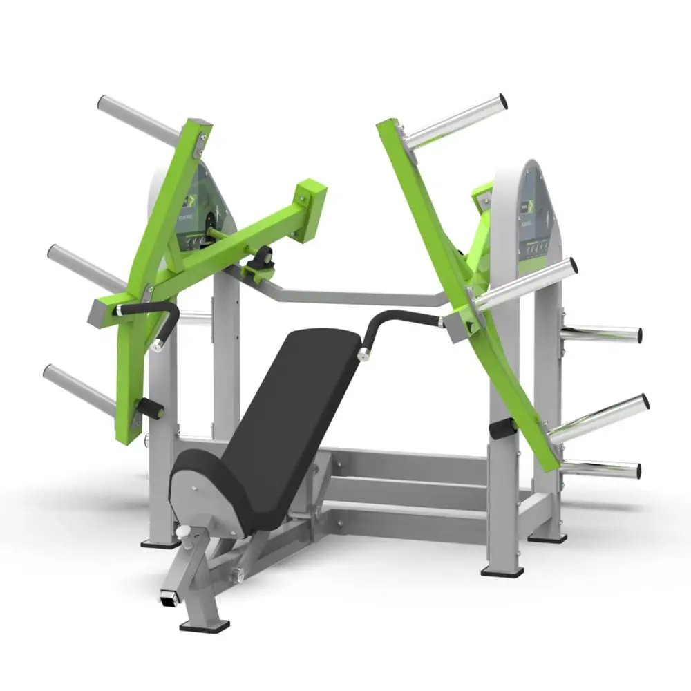 Plated Loaded Incline Press Machine 30-45° Adjustable Angle for Commercial Gym Strength Training