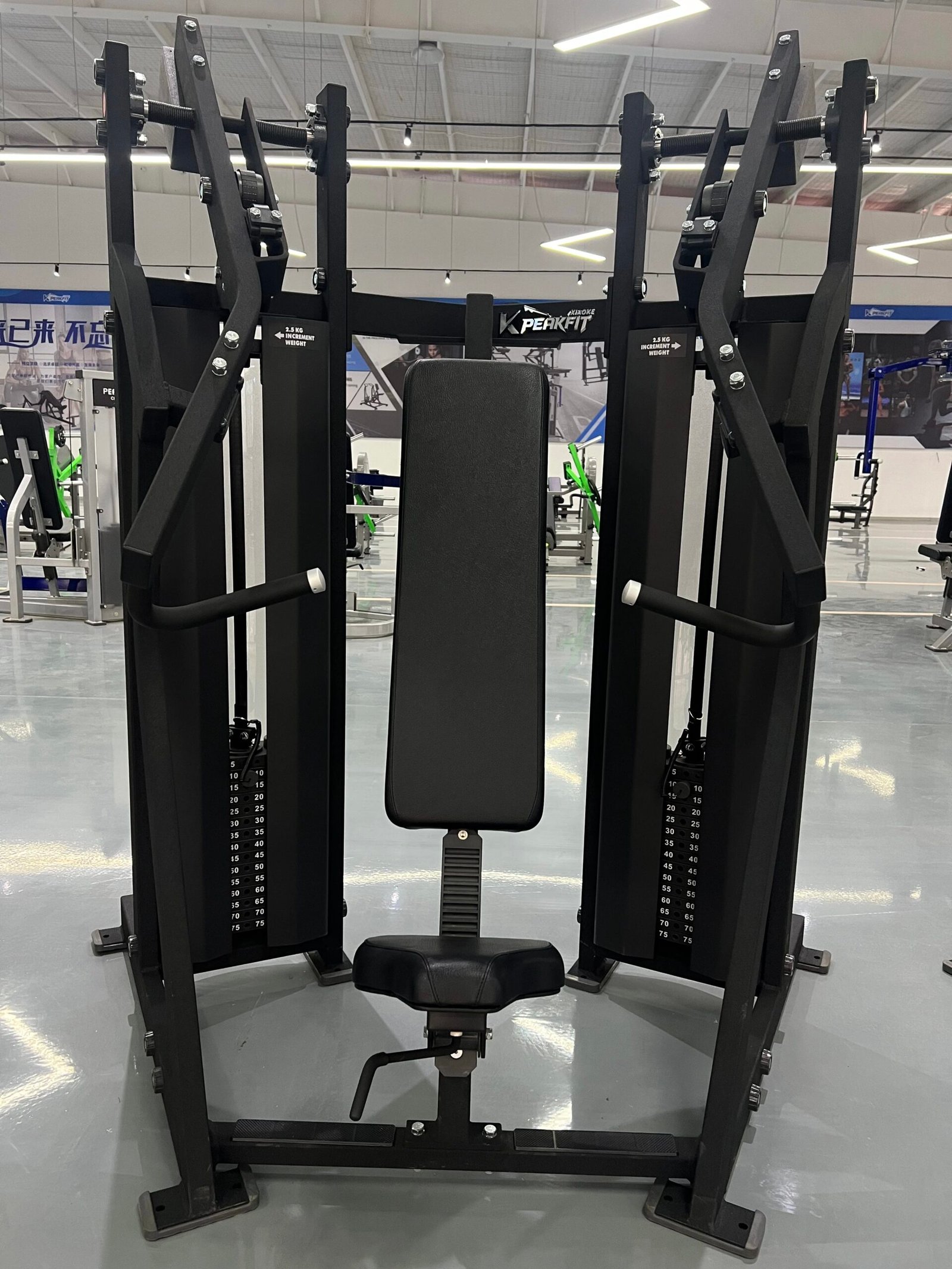 Incline Chest Press Pin Loaded Machine for Commercial Gym Strength Training - Image 2