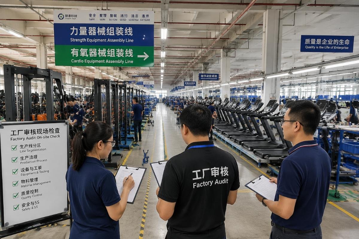 How to Audit China Fitness Equipment Manufacturers: 2026 Complete Checklist Guide