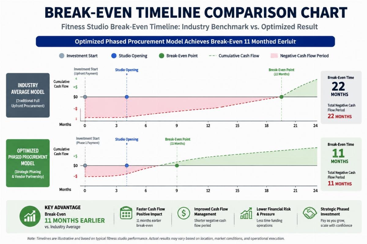 How to Cut Fitness Studio Break-Even Timelines With China Bulk Suppliers