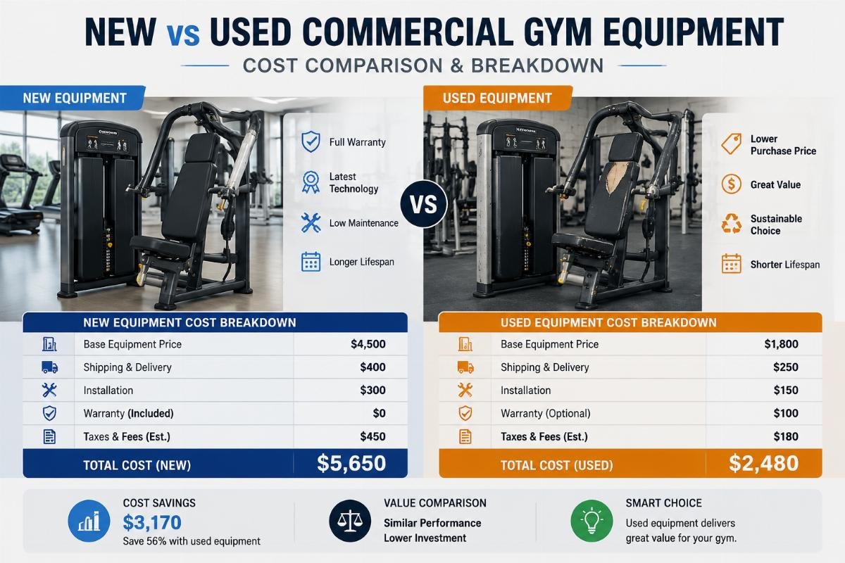 Why Used Commercial Gym Equipment From China Isn’t Always Cheaper For Buyers