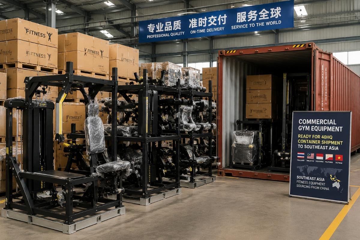 How to Source Reliable Gym Equipment from China for Indo, VN, TH Projects