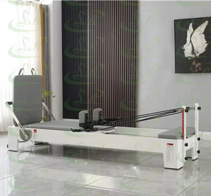 2024 Solid Maple Wood Pilates Reformer SRY-02 with Tower for Studio