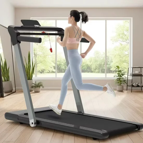 Adjustable W08 Electric Folding Treadmill for Endurance Training