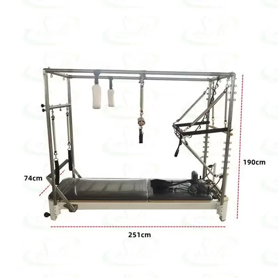 Aluminum Alloy Pilates Reformer with Full Half Tower Machine