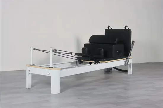 Aluminum Alloy Pilates Reformer Yoga Training Machine for Studio Workouts